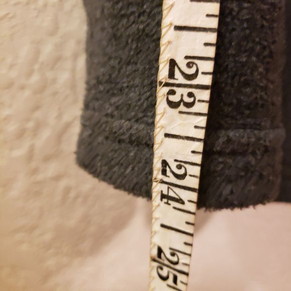 Eddie Bauer Men's Dark Grey Fleece Full Zip Jacket Size Small - Picture 7 of 7